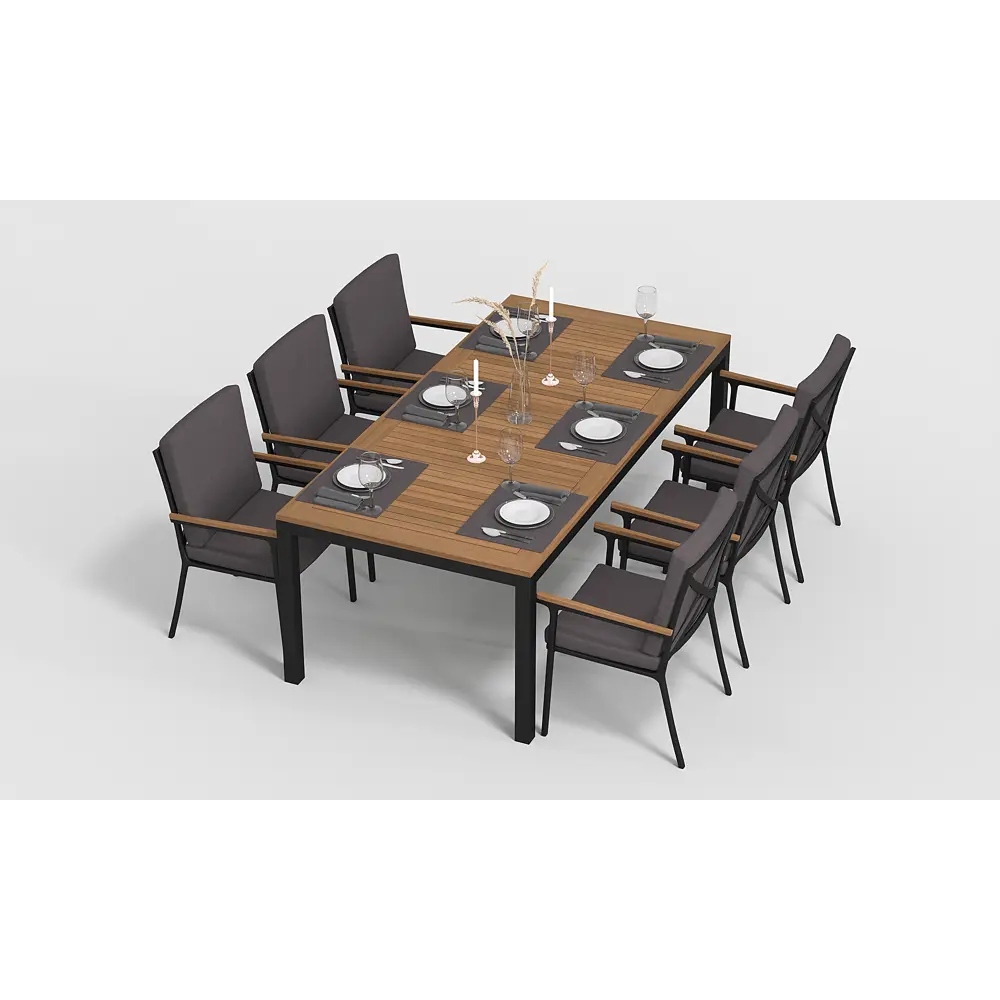 Фото 6 Стул садовый Gardenini Calma 5 57x86x60 см цвет черный Фото 6 Стул садовый Gardenini Calma 5 57x86x60 см цвет черный