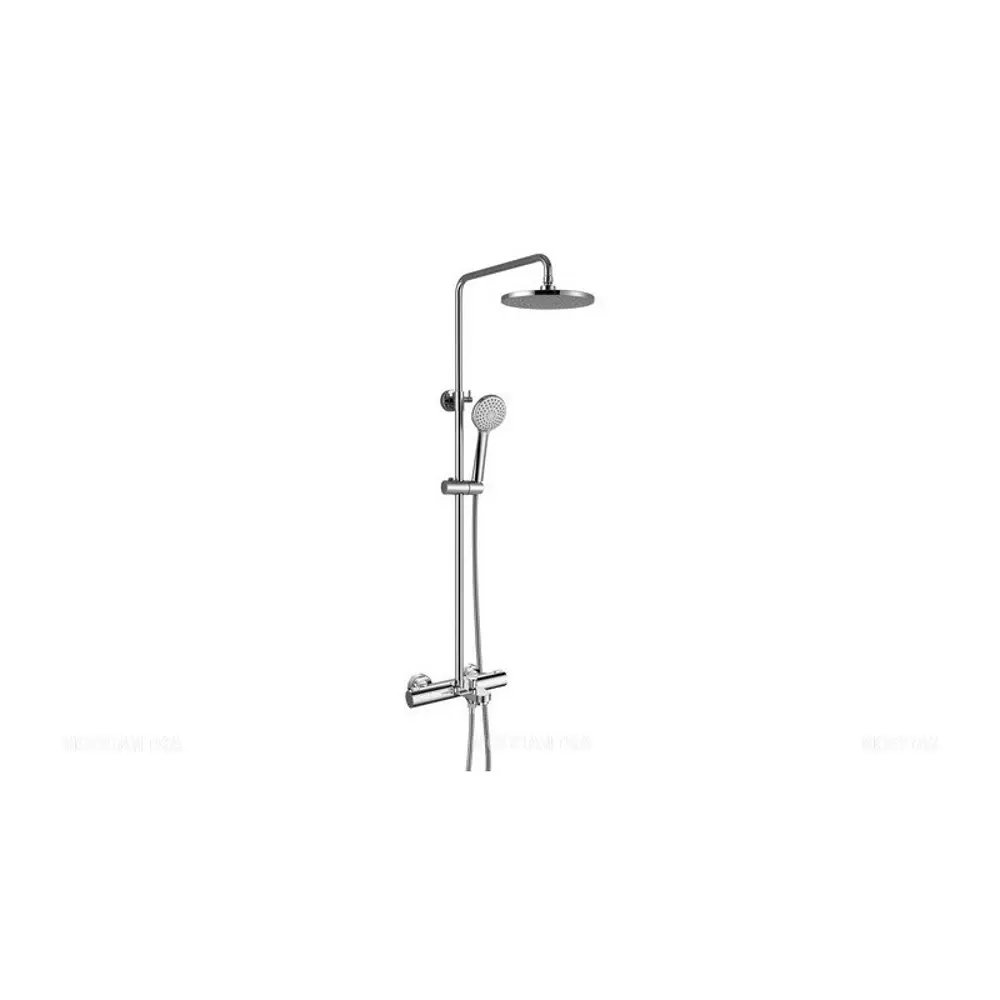 Фото Душевая система AQUATEK 3jet AQ2043CR термостатическая цвет хром Фото Душевая система AQUATEK 3jet AQ2043CR термостатическая цвет хром