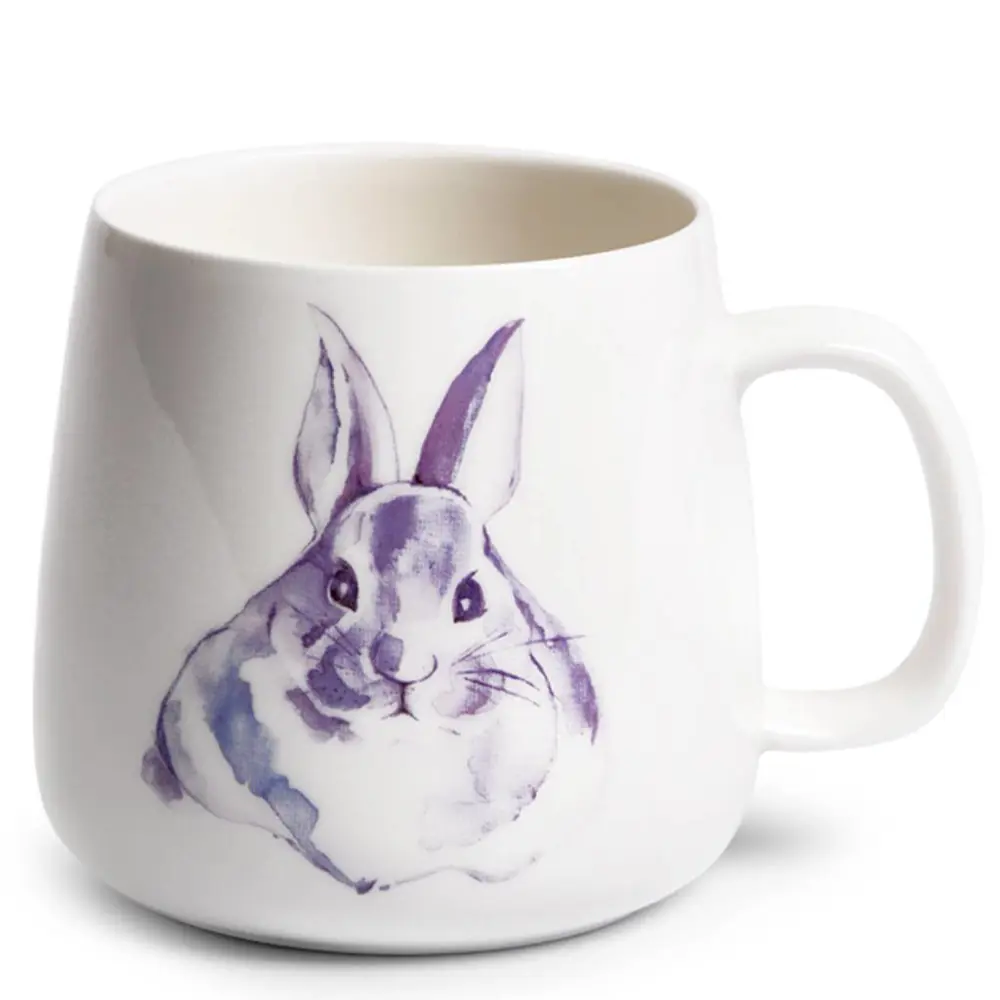 Фото 2 Кружка 400 мл Fissman Provence rabbit 13956 фарфор цвет слоновая кость Фото 2 Кружка 400 мл Fissman Provence rabbit 13956 фарфор цвет слоновая кость