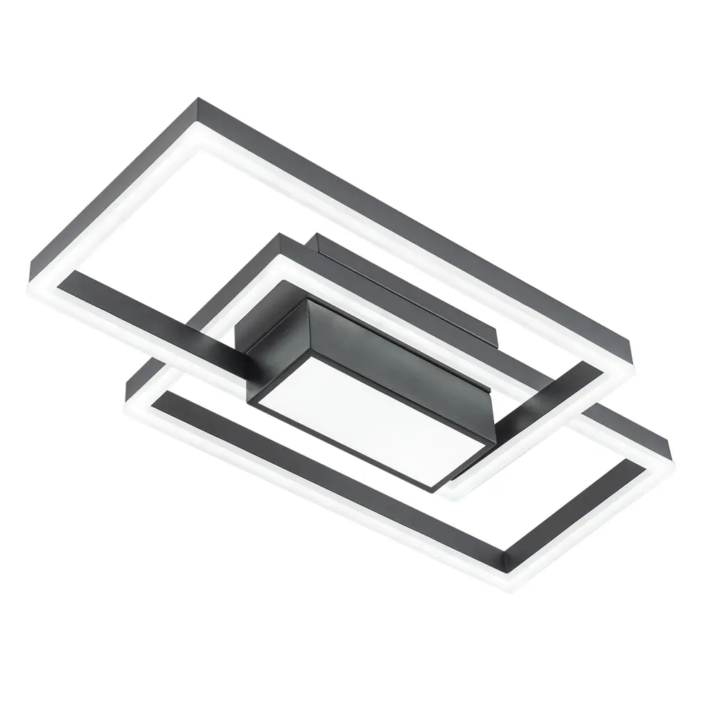 Фото 2 Люстра потолочная светодиодная Escada 10242/3led с пультом управления 25 м² теплый белый (желтый), нейтральный белый свет цвет черный Фото 2 Люстра потолочная светодиодная Escada 10242/3led с пультом управления 25 м² теплый белый (желтый), нейтральный белый свет цвет черный