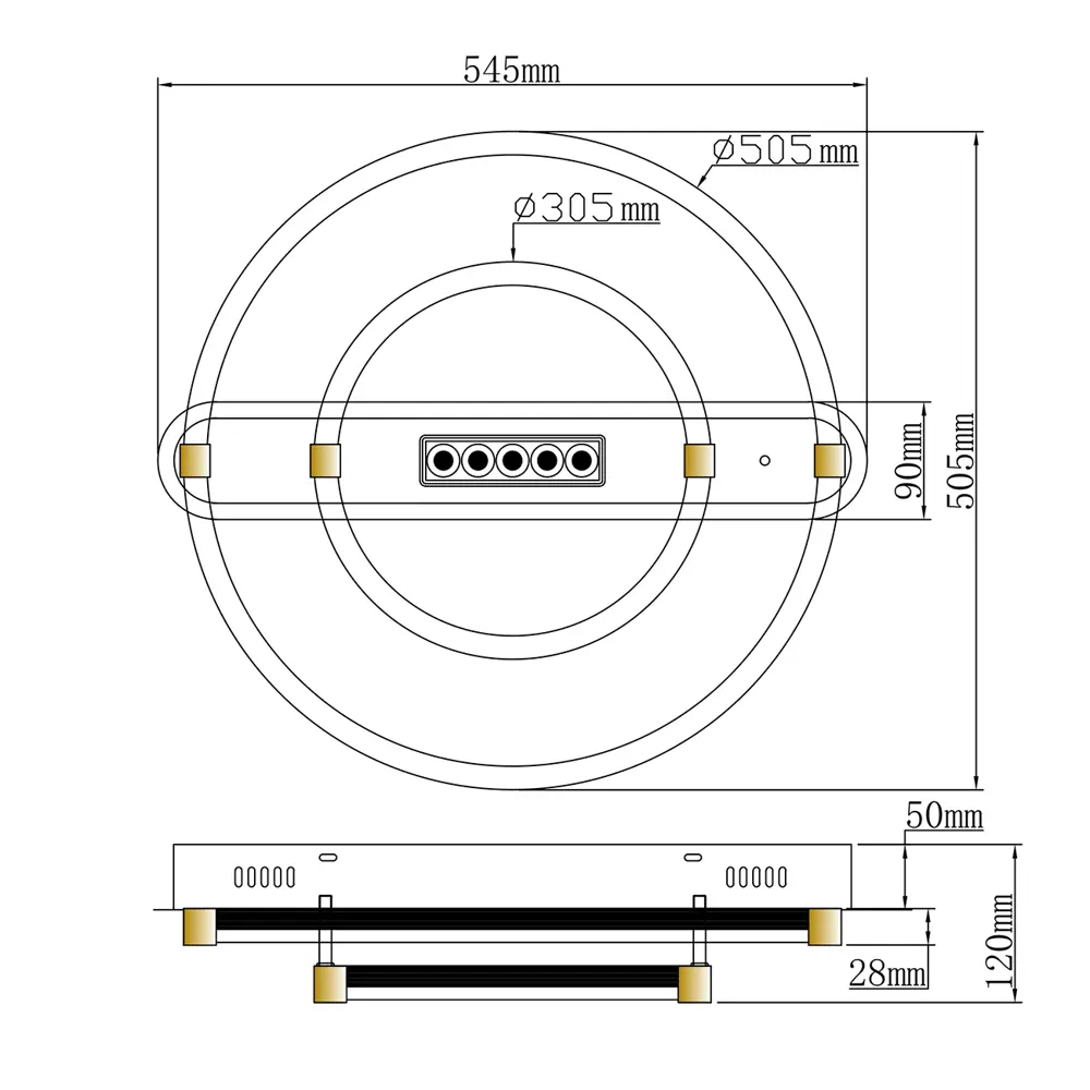 Фото 5 Люстра потолочная светодиодная Escada 10253/2led с пультом управления 15 м² теплый белый (желтый), нейтральный белый свет цвет серый/серебристый Фото 5 Люстра потолочная светодиодная Escada 10253/2led с пультом управления 15 м² теплый белый (желтый), нейтральный белый свет цвет серый/серебристый