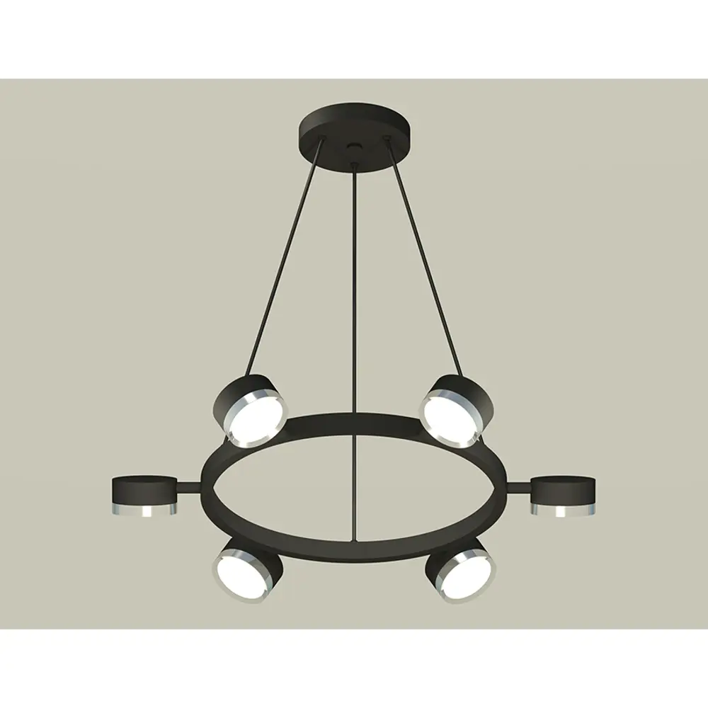 Фото Светильник подвесной светодиодная Ambrella light Xb9193151 12 м² нейтральный белый свет цвет черный Фото Светильник подвесной светодиодная Ambrella light Xb9193151 12 м² нейтральный белый свет цвет черный