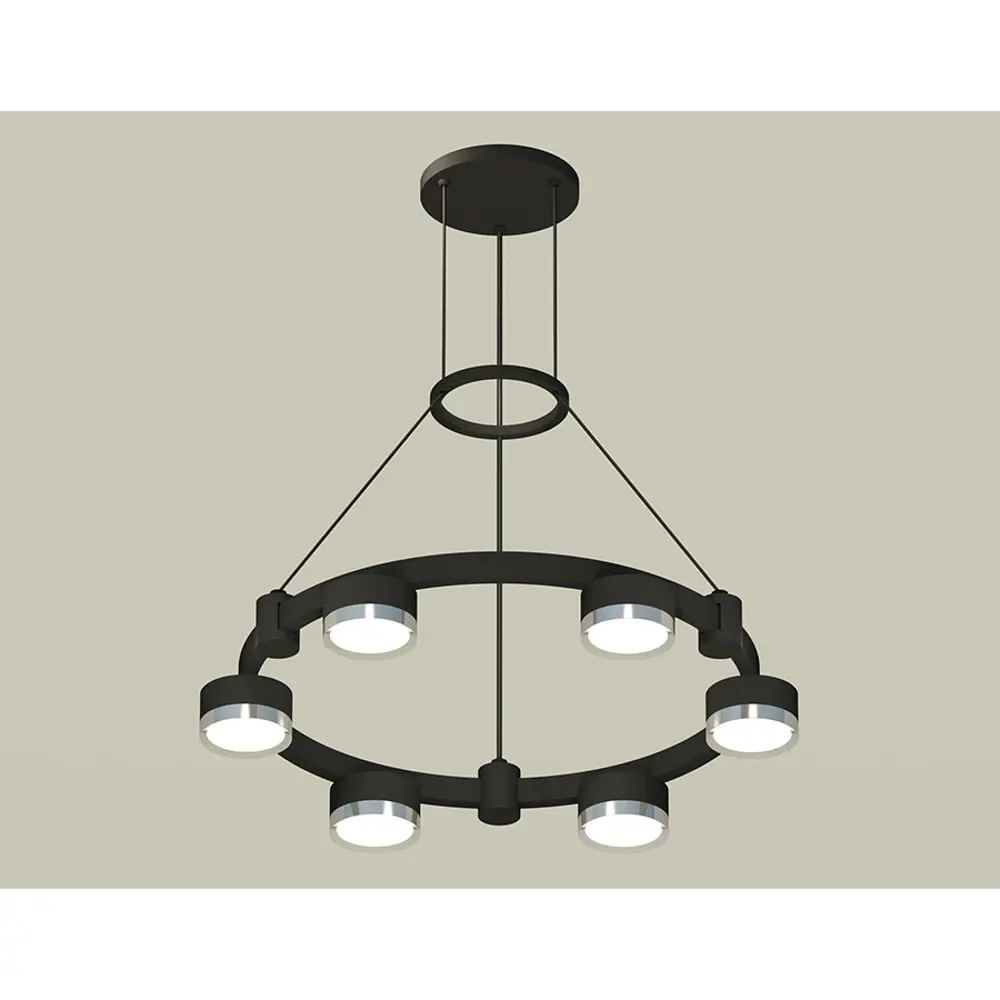 Фото Светильник подвесной светодиодная Ambrella light Xr92051101 12 м² нейтральный белый свет цвет черный Фото Светильник подвесной светодиодная Ambrella light Xr92051101 12 м² нейтральный белый свет цвет черный