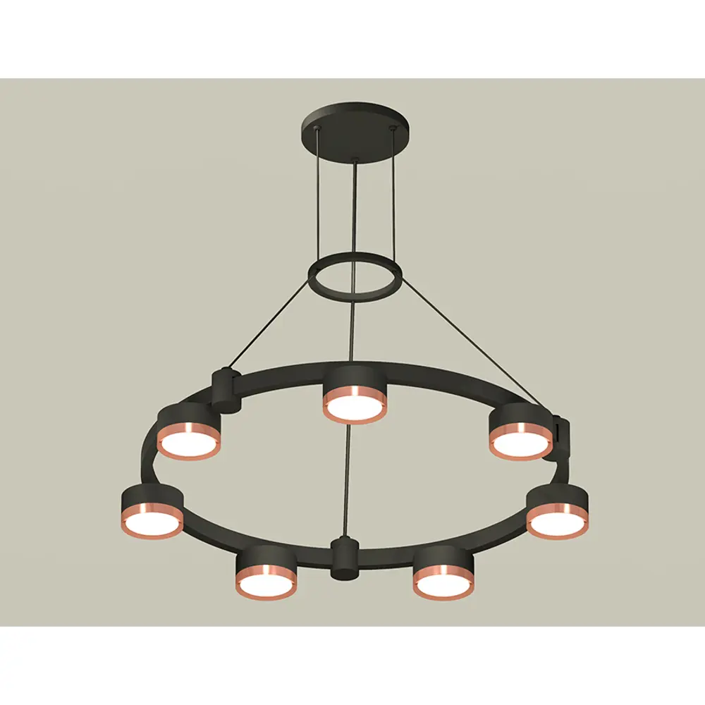 Фото Светильник подвесной светодиодная Ambrella light Xr92051503 14 м² нейтральный белый свет цвет черный Фото Светильник подвесной светодиодная Ambrella light Xr92051503 14 м² нейтральный белый свет цвет черный