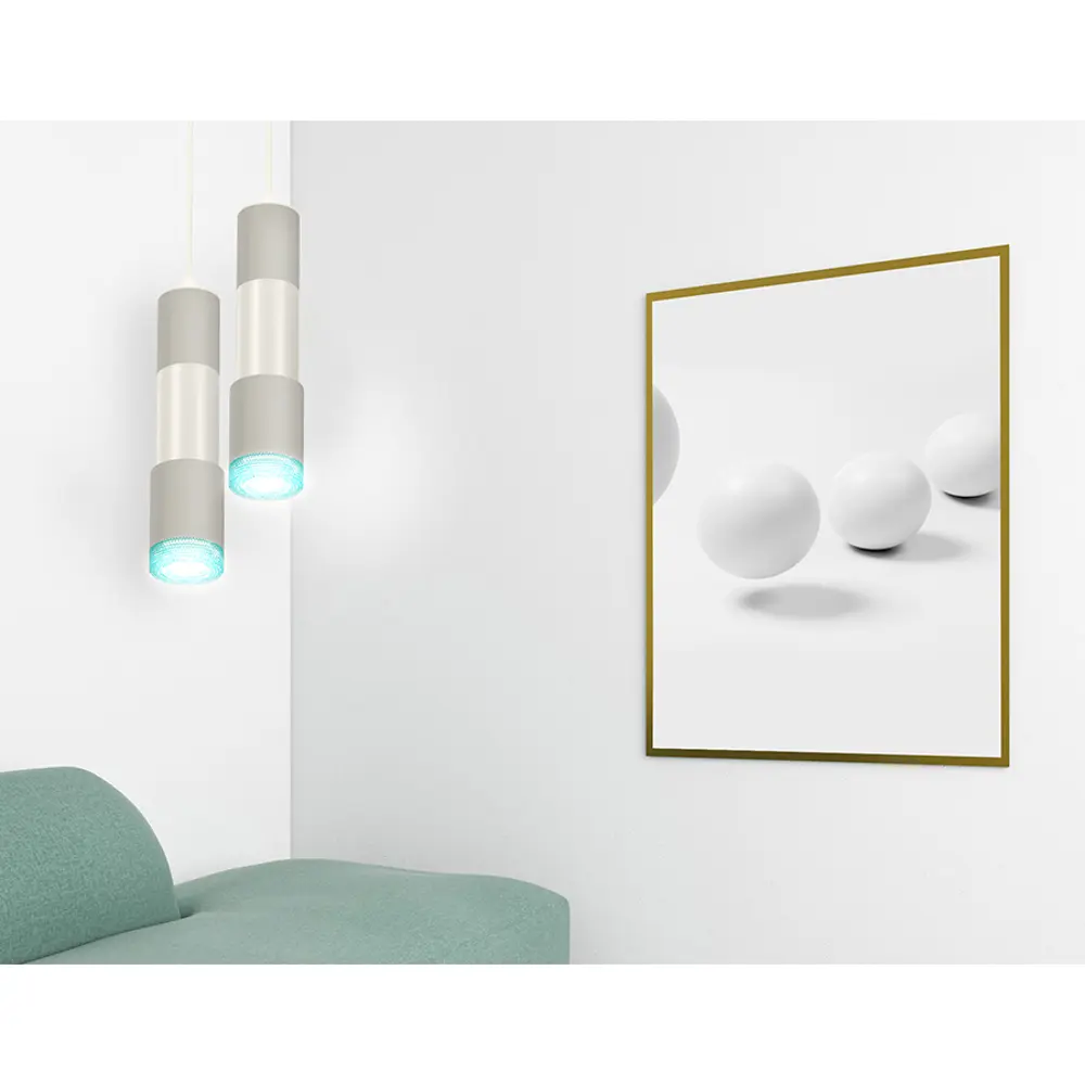 Фото 4 Светильник подвесной светодиодная Ambrella light Xp7423002 2 м² нейтральный белый свет цвет серый/серебристый Фото 4 Светильник подвесной светодиодная Ambrella light Xp7423002 2 м² нейтральный белый свет цвет серый/серебристый