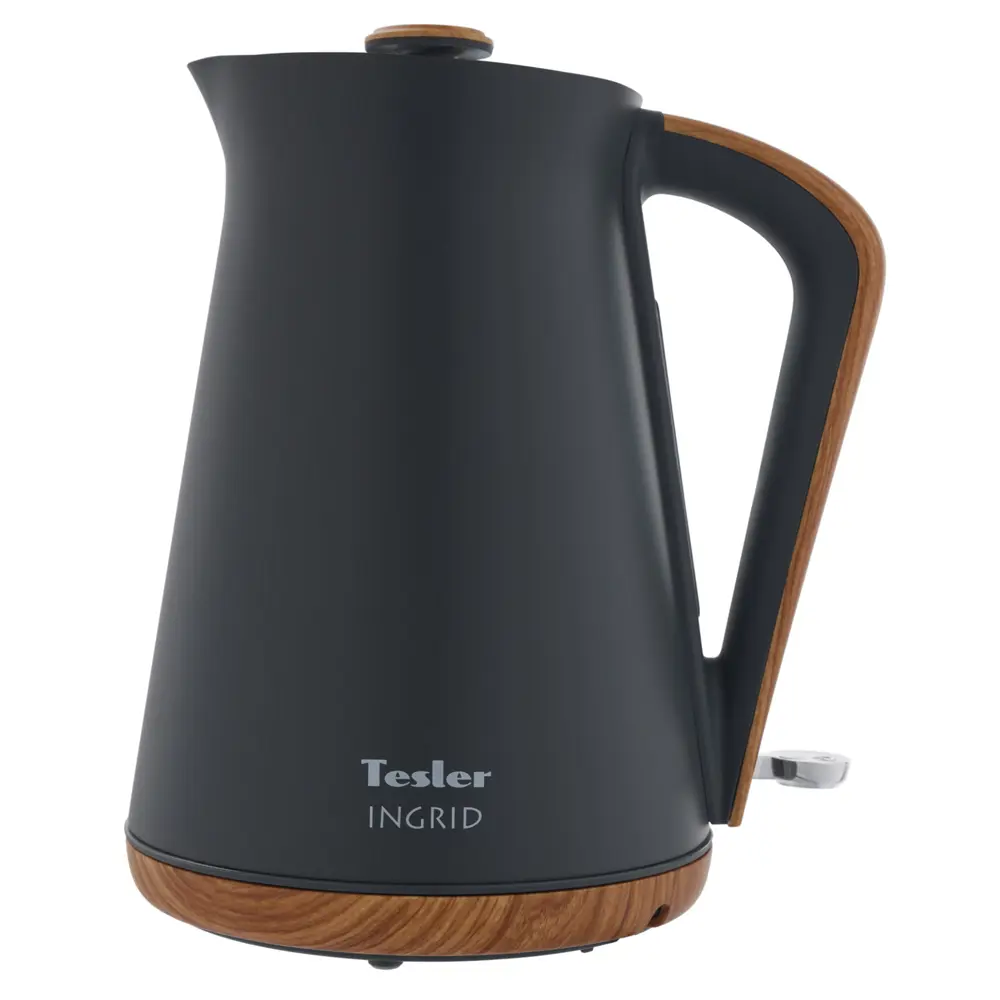Фото Электрический чайник TESLER INGRID 1.7 л нержавеющая сталь KT-1740 GREY, серый Фото Электрический чайник TESLER INGRID 1.7 л нержавеющая сталь KT-1740 GREY, серый