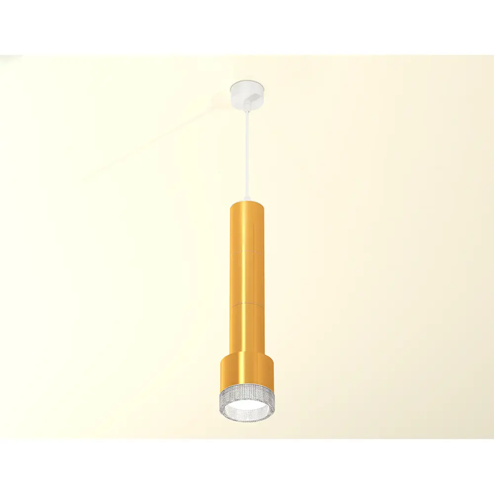 Фото 3 Светильник подвесной светодиодная Ambrella light Xp8121005 2 м² нейтральный белый свет цвет жёлтый/золотой Фото 3 Светильник подвесной светодиодная Ambrella light Xp8121005 2 м² нейтральный белый свет цвет жёлтый/золотой