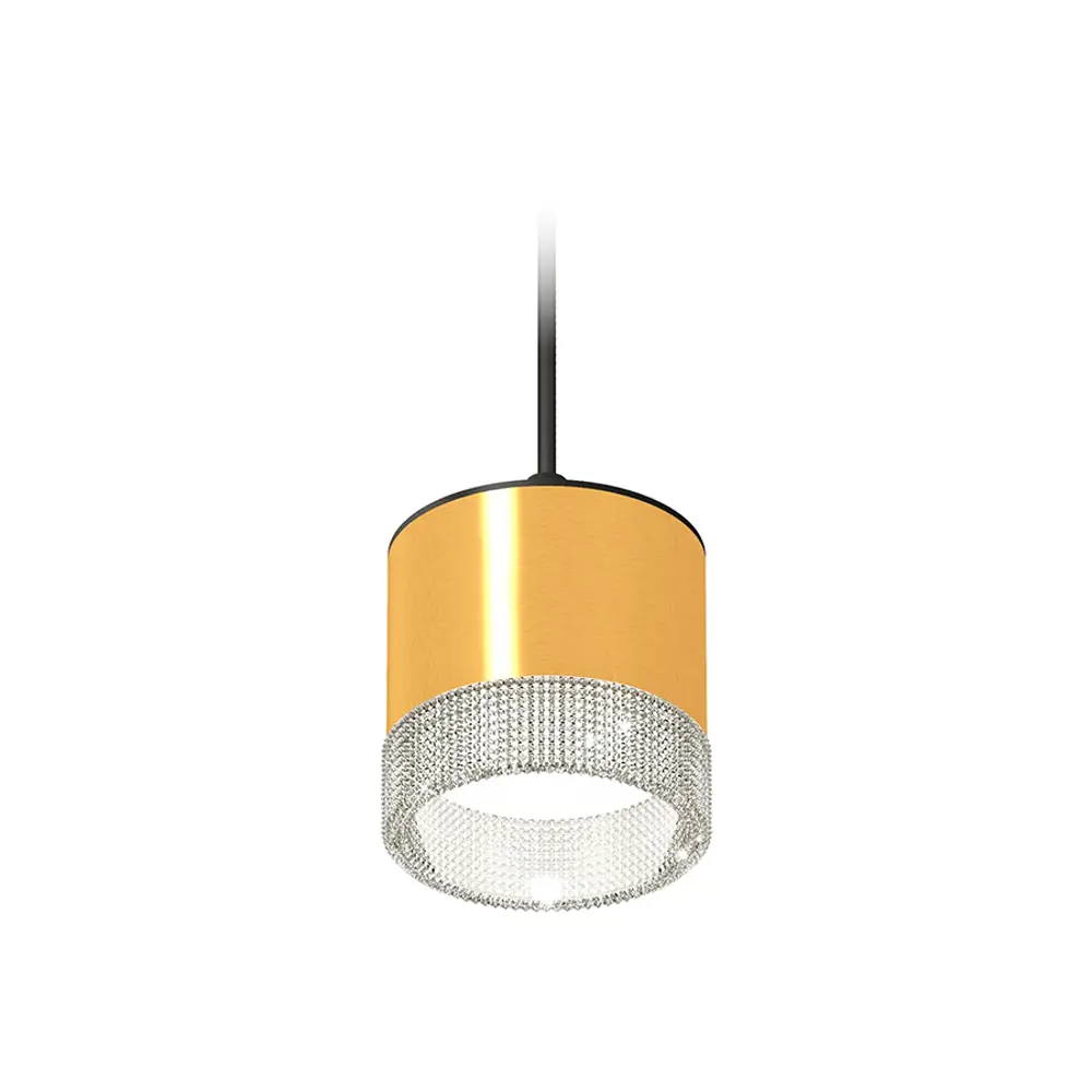 Фото 2 Светильник подвесной светодиодная Ambrella light Xp8121030 2 м² нейтральный белый свет цвет жёлтый/золотой Фото 2 Светильник подвесной светодиодная Ambrella light Xp8121030 2 м² нейтральный белый свет цвет жёлтый/золотой