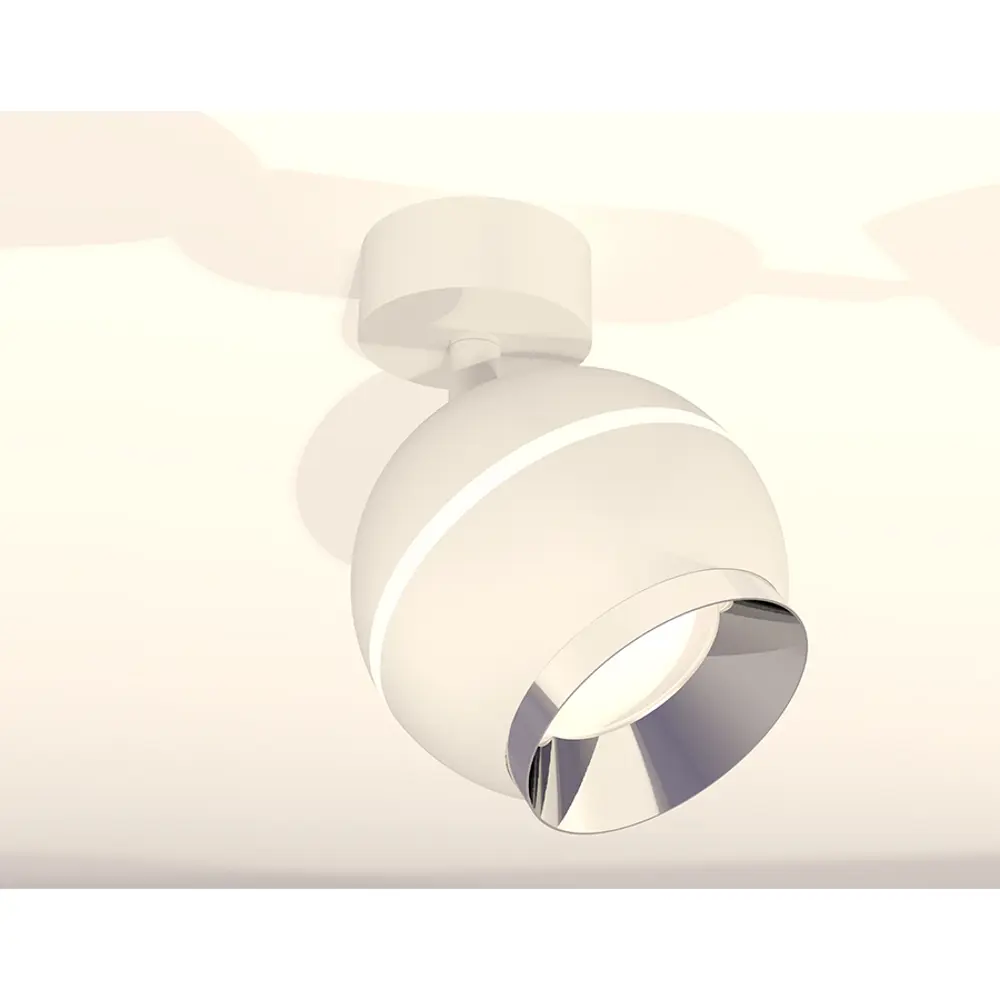 Фото 2 Спот поворотный светодиодный Ambrella light Xm1101002 2 м² нейтральный белый свет цвет белый Фото 2 Спот поворотный светодиодный Ambrella light Xm1101002 2 м² нейтральный белый свет цвет белый