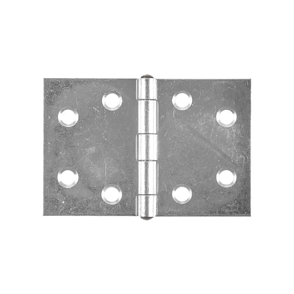 Фото Петля прямая широкая Vormann 50x75x1.2 мм оцинкованная латунный штифт 2 шт.