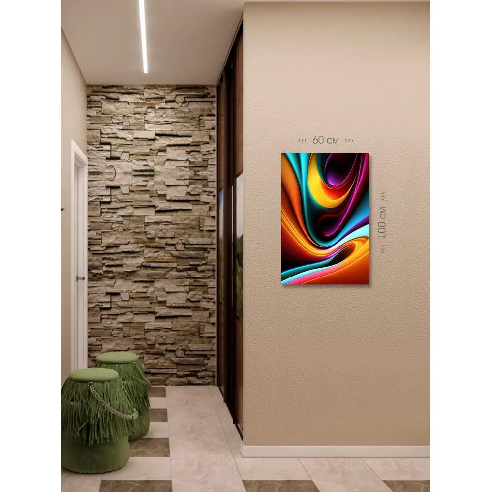 Фото 6 Картина на холсте First class images 101893М, 100x60 см