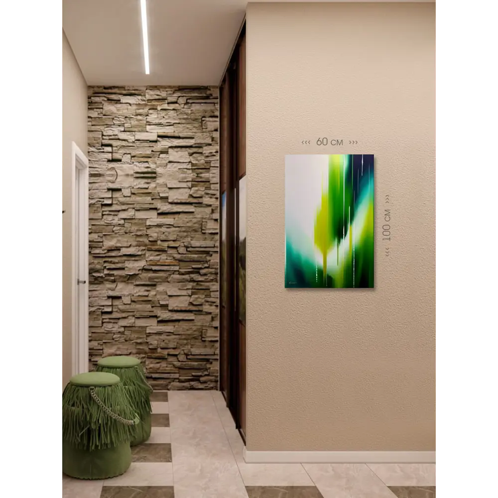 Фото 6 Картина на холсте First class images 101932М, 100x60 см