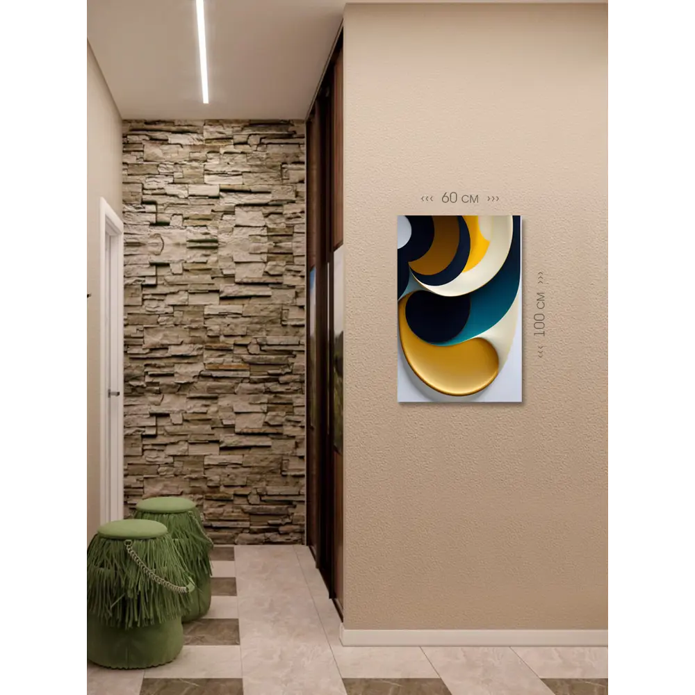 Фото 6 Картина на холсте First class images 101948М, 100x60 см