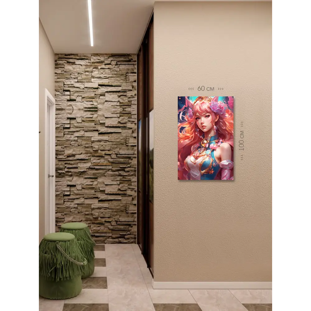 Фото 6 Картина на холсте First class images 101962М, 100x60 см