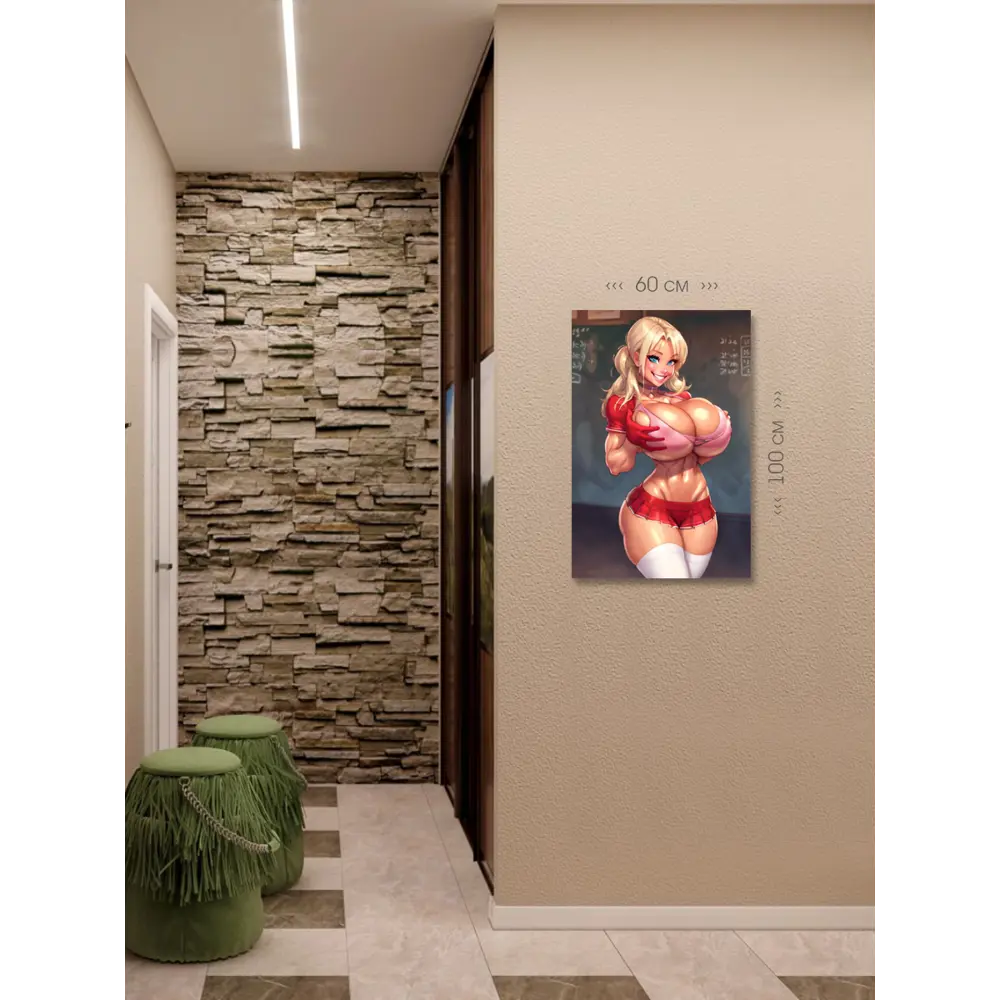 Фото 6 Картина на холсте First class images 101970М, 100x60 см