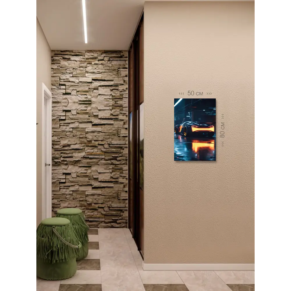 Фото 6 Картина на холсте First class images 101975, 80x50 см