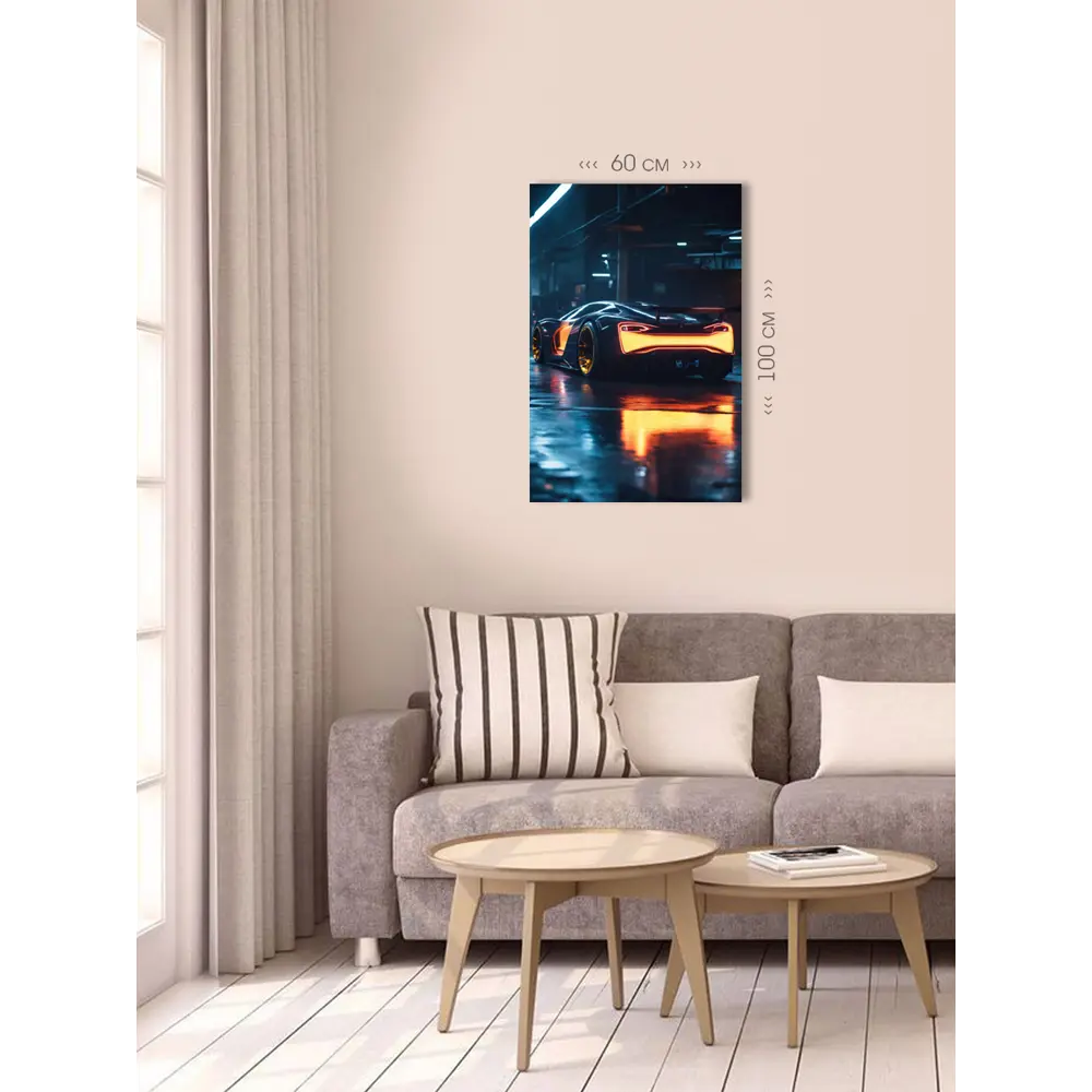 Фото 4 Картина на холсте First class images 101975М, 100x60 см