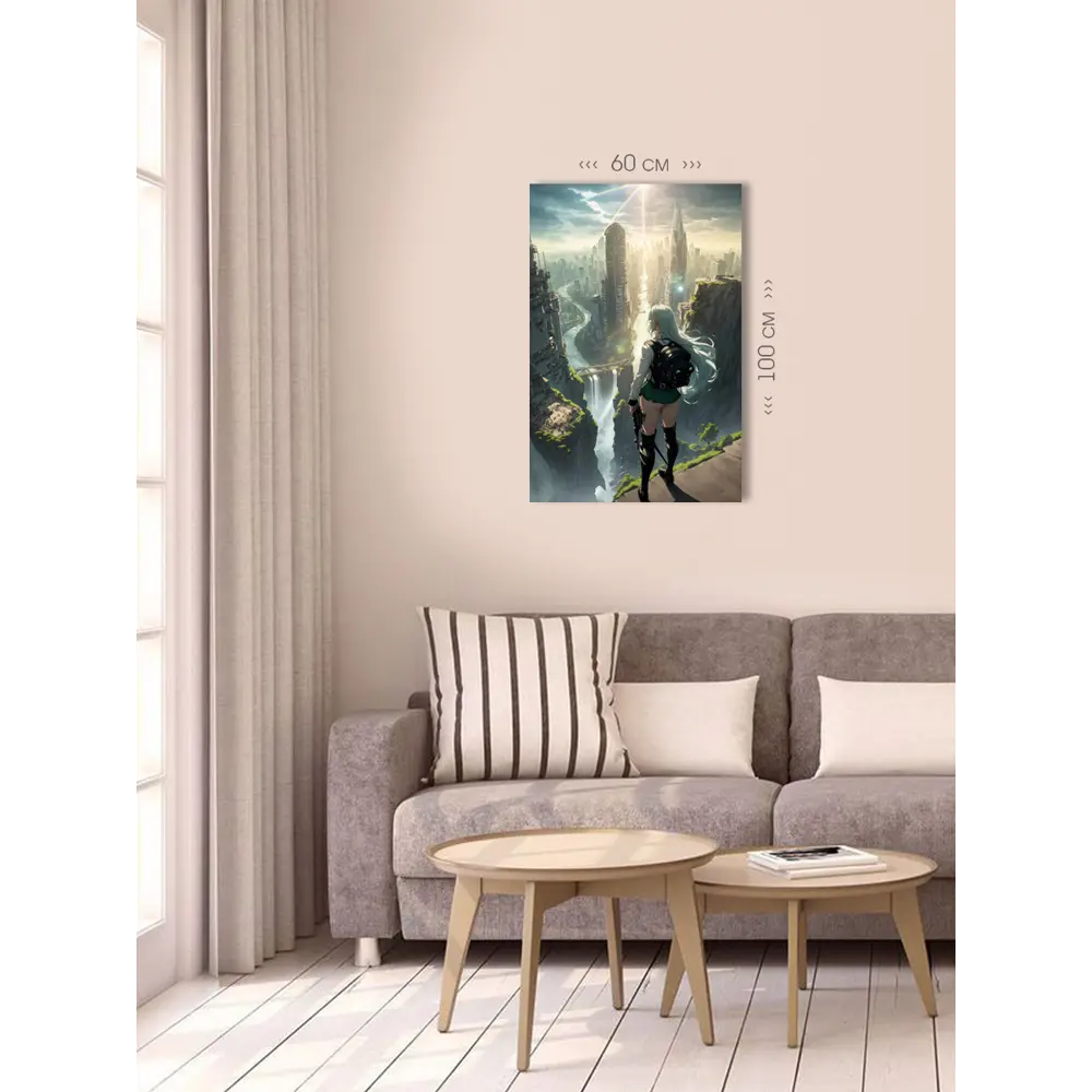 Фото 4 Картина на холсте First class images 101974М, 100x60 см