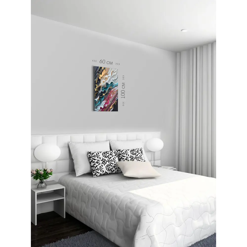 Фото 3 Картина на холсте First class images 101985М, 100x60 см