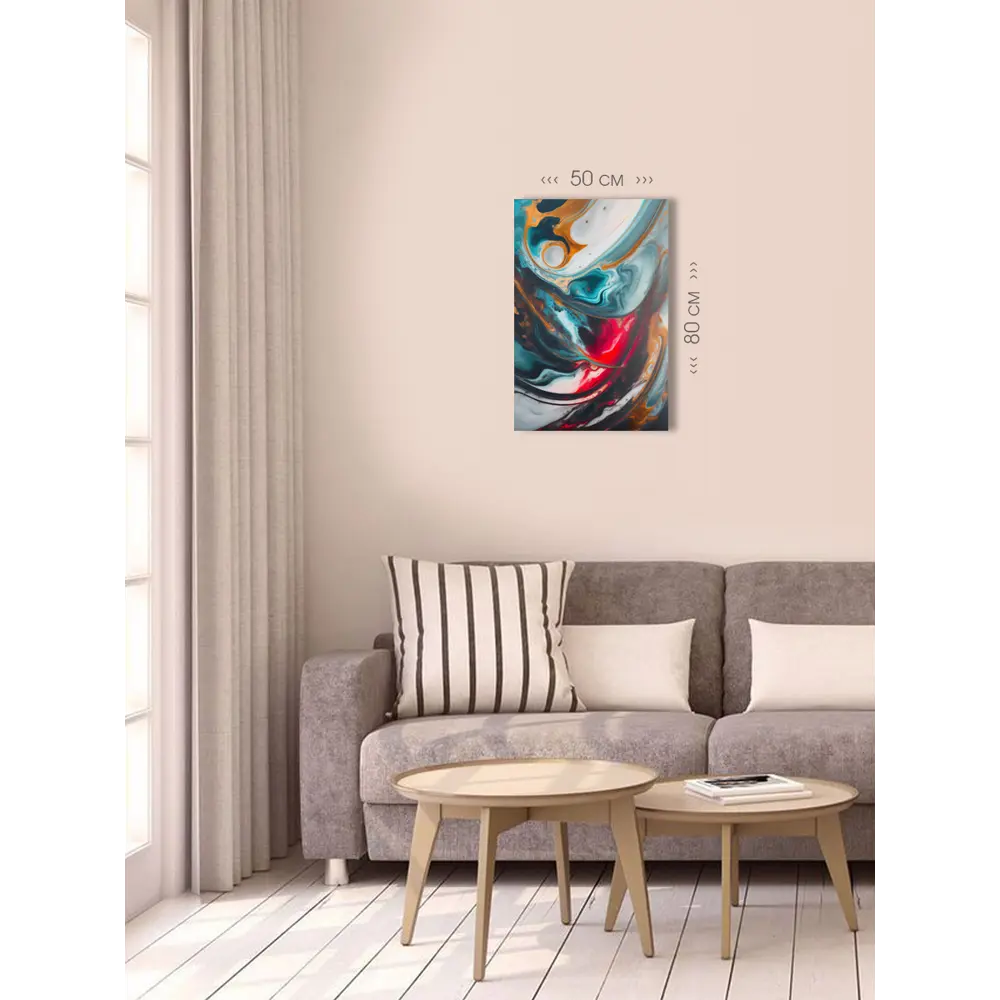 Фото 4 Картина на холсте First class images 101994, 80x50 см