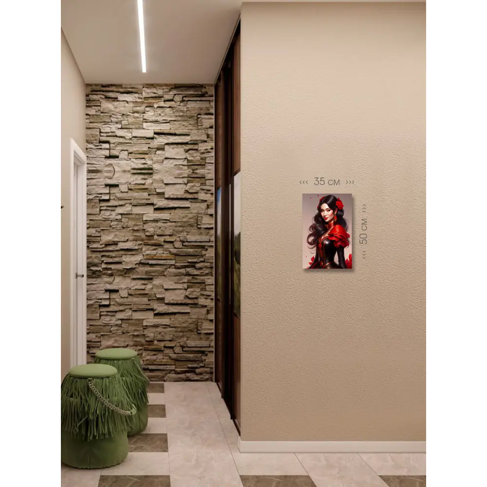 Фото 6 Картина на холсте First class images 102009S, 50x35 см