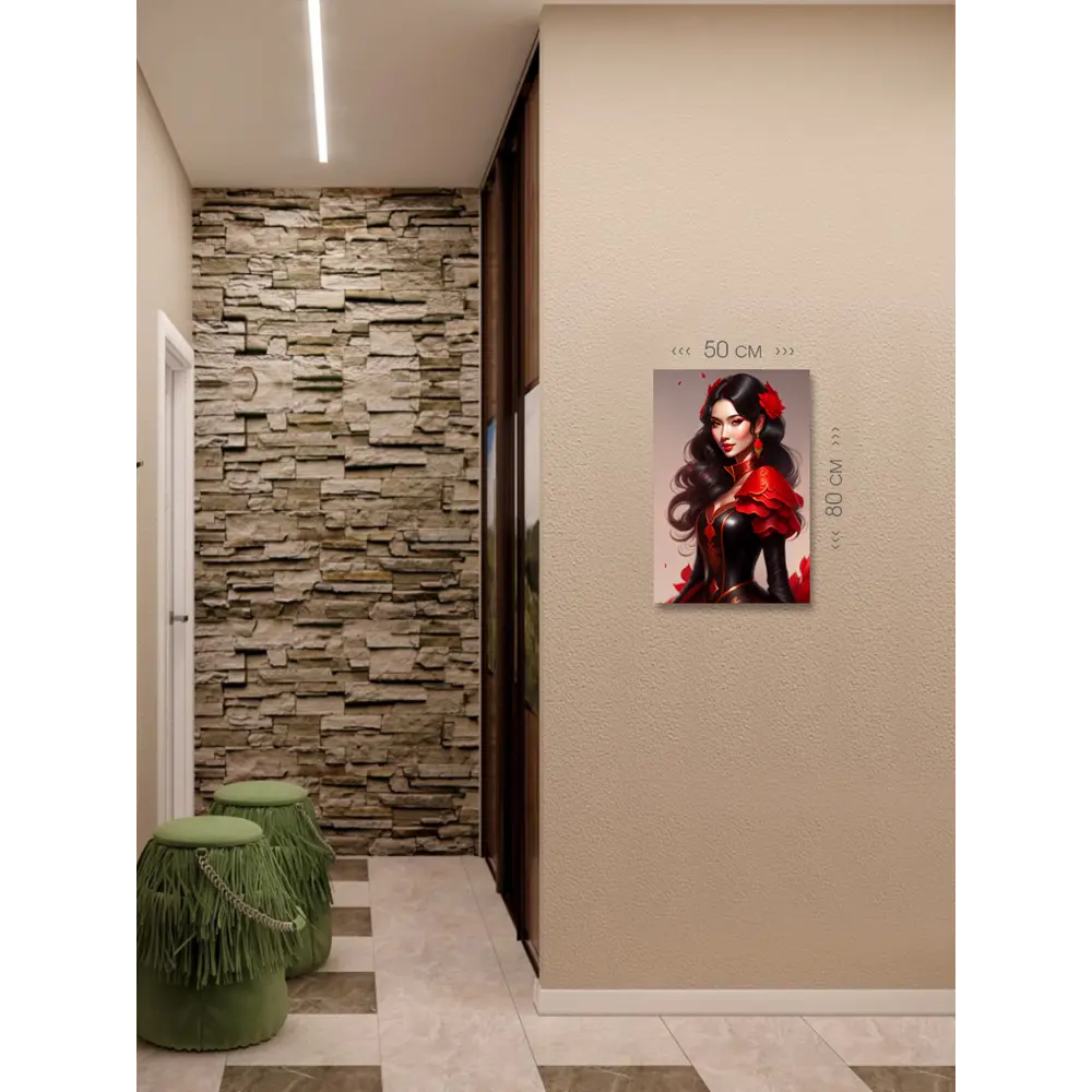 Фото 6 Картина на холсте First class images 102009, 80x50 см