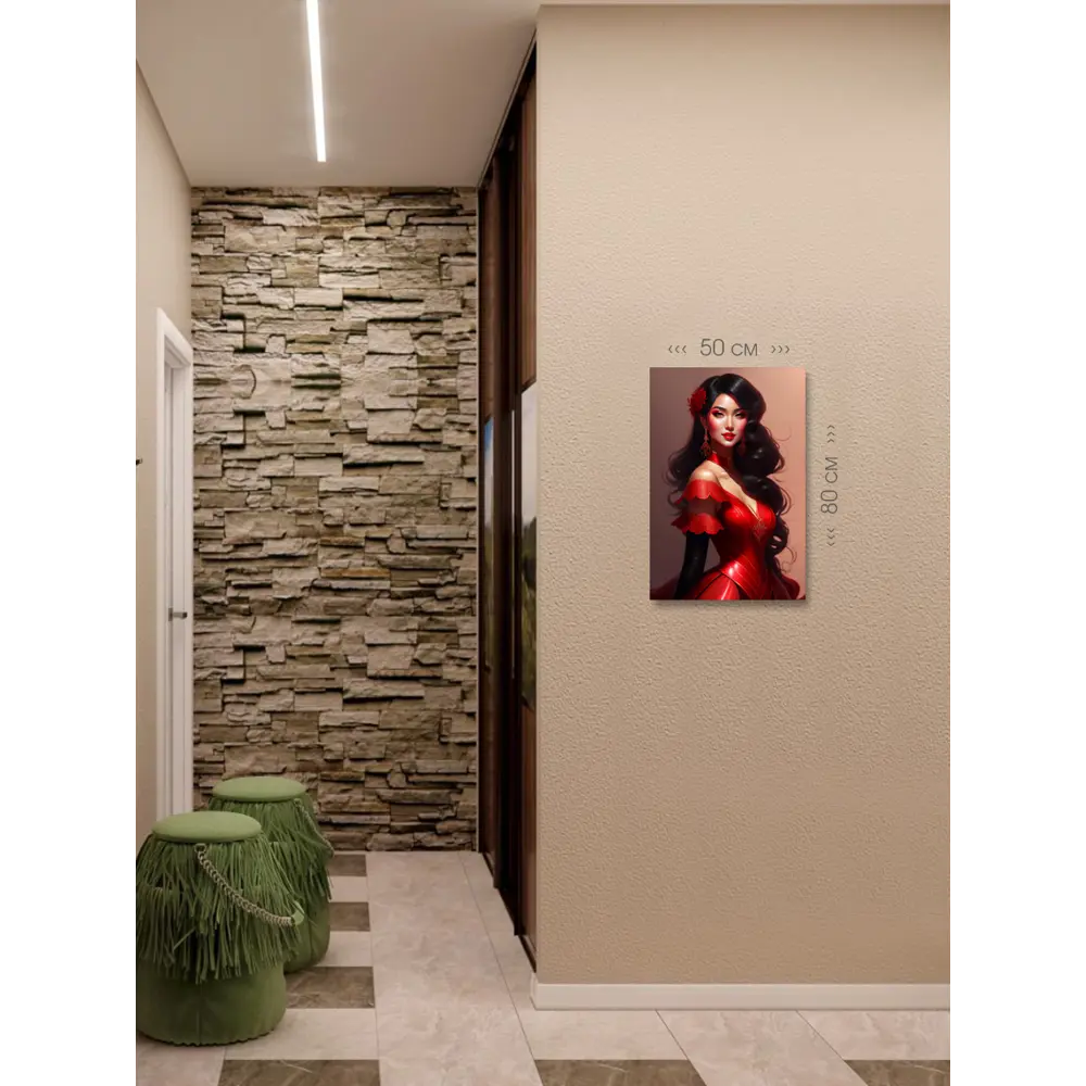 Фото 6 Картина на холсте First class images 102011, 80x50 см