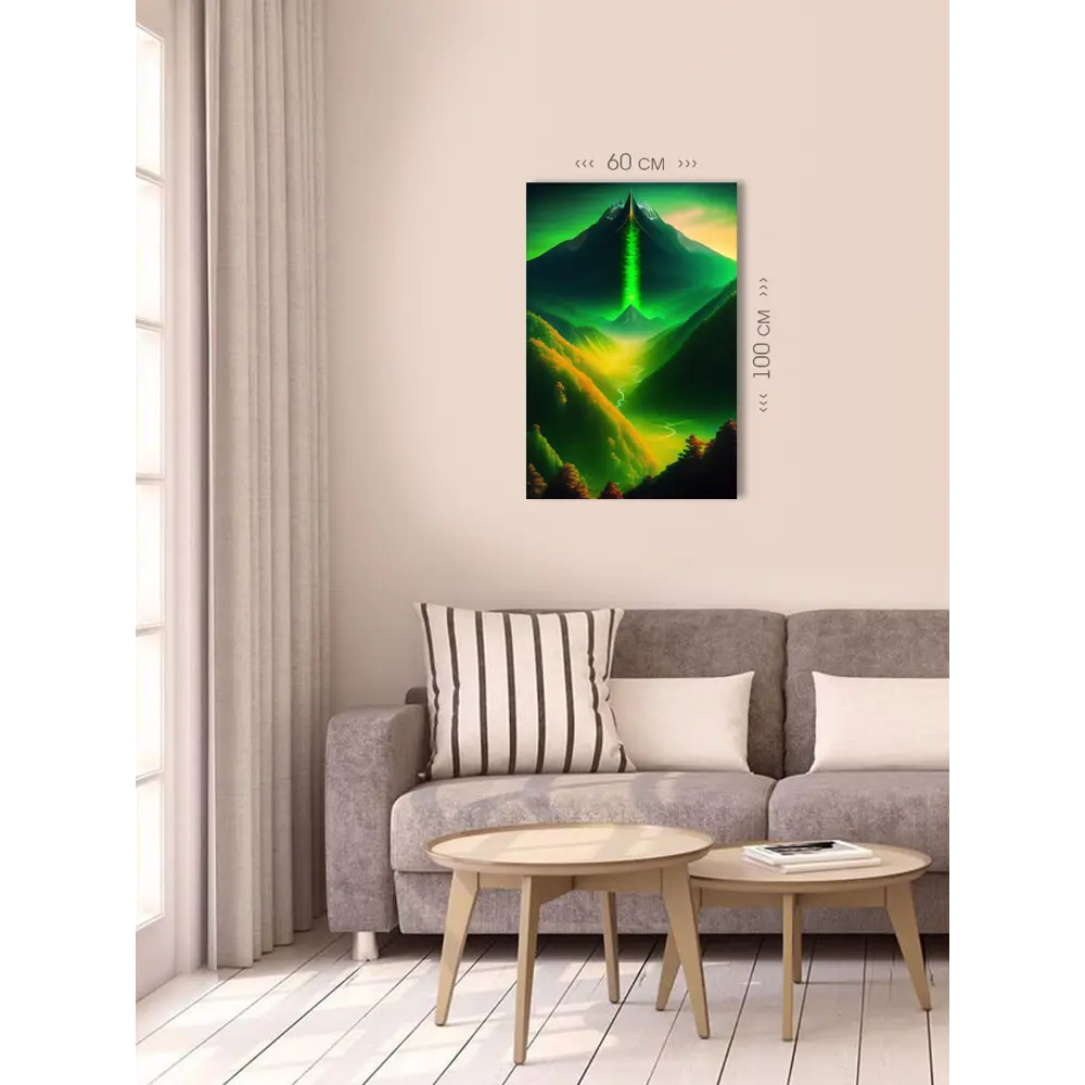 Фото 4 Картина на холсте First class images 102024М, 100x60 см