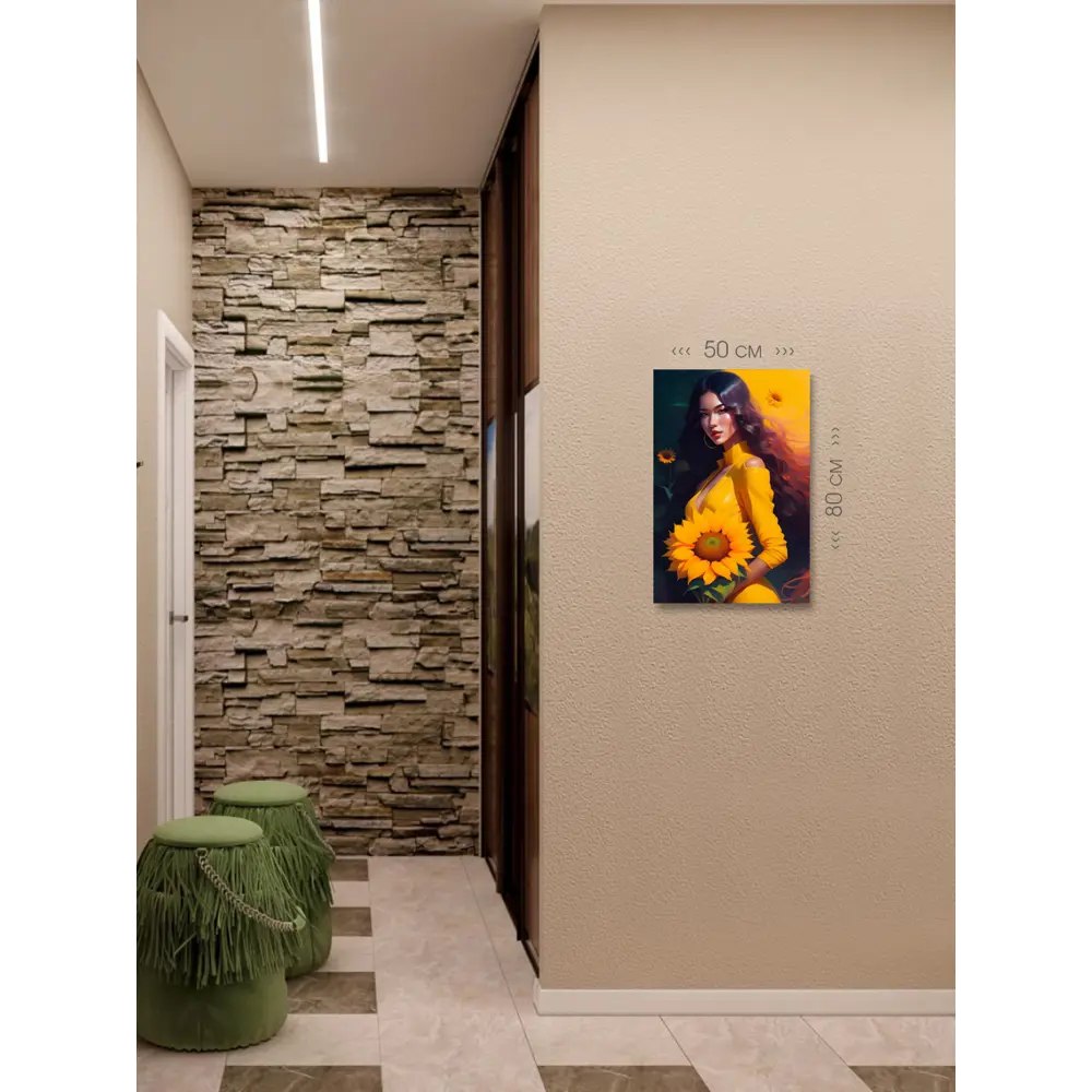 Фото 6 Картина на холсте First class images 102026, 80x50 см