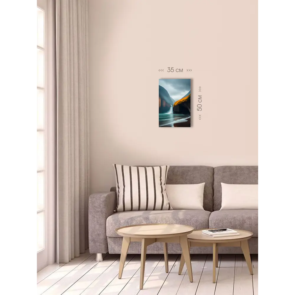 Фото 4 Картина на холсте First class images 101846S, 50x35 см