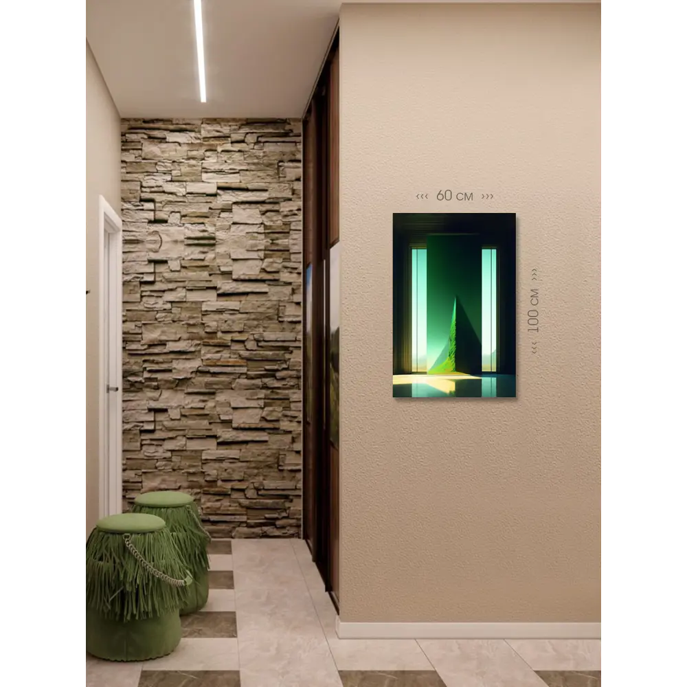 Фото 6 Картина на холсте First class images 101871М, 100x60 см