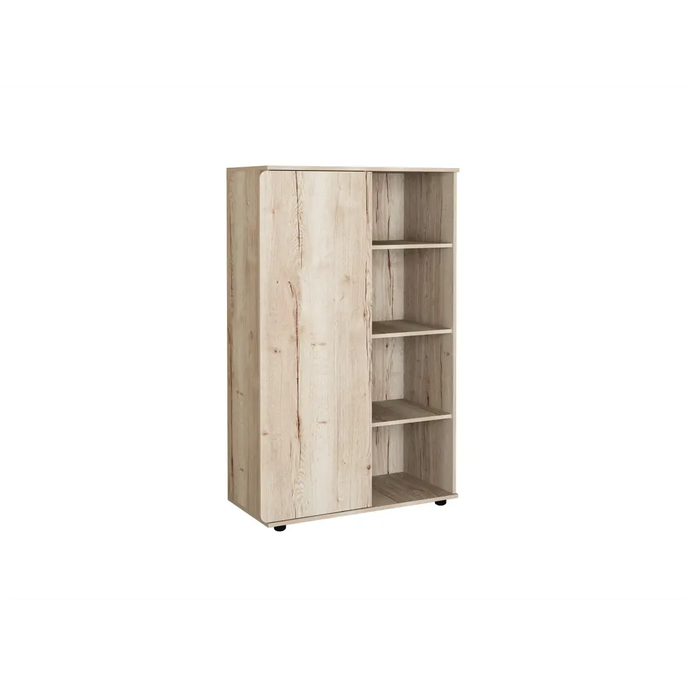 Фото Шкаф распашной Формула Мебели Дельта лофт 91x143x43 см ЛДСП цвет дуб светлый Фото Шкаф распашной Формула Мебели Дельта лофт 91x143x43 см ЛДСП цвет дуб светлый