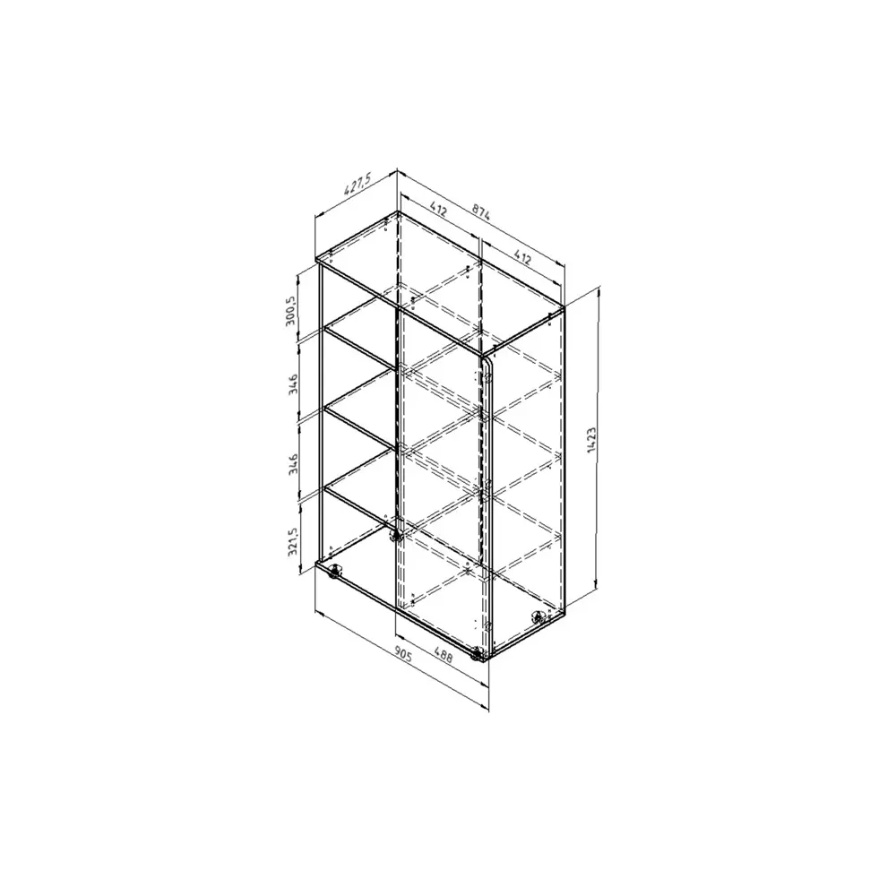 Фото 2 Шкаф распашной Формула Мебели Дельта лофт 91x143x43 см ЛДСП цвет дуб светлый Фото 2 Шкаф распашной Формула Мебели Дельта лофт 91x143x43 см ЛДСП цвет дуб светлый