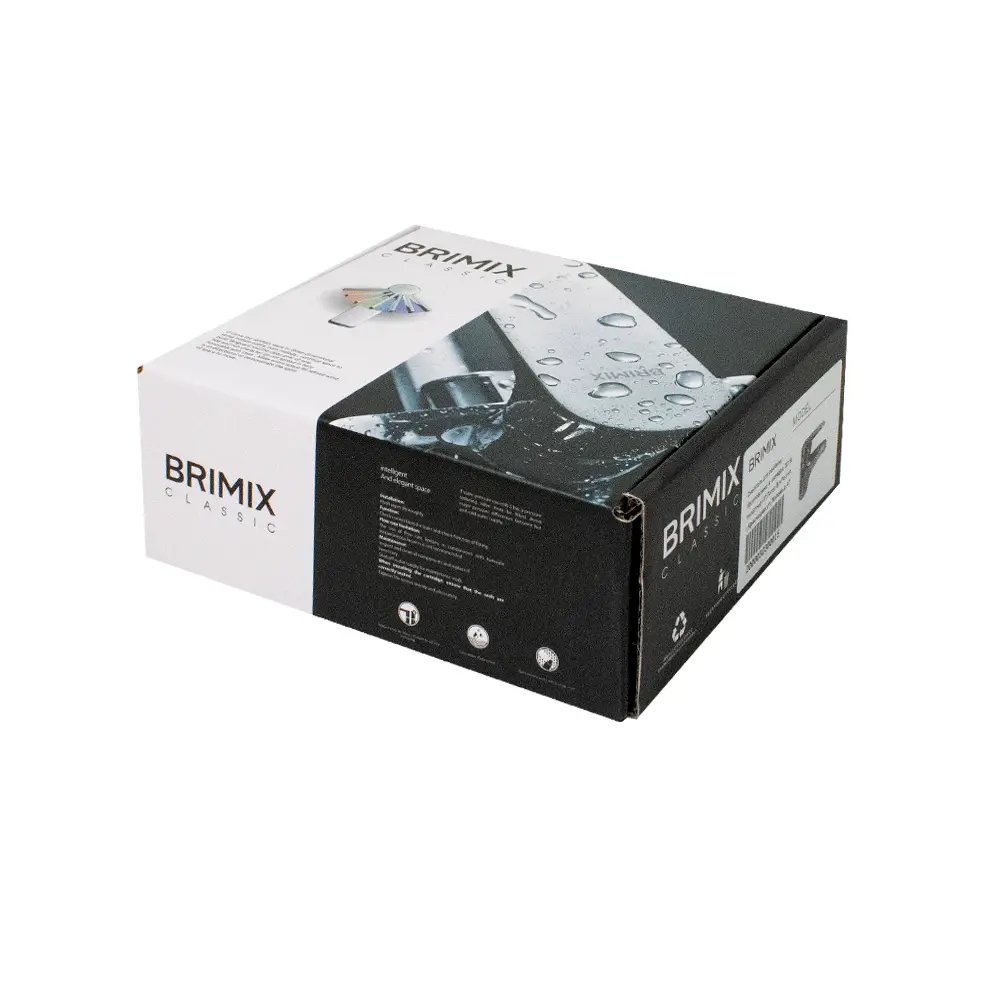 Фото 4 Смеситель для раковины Brimix 3330 однорычажный цвет хром Фото 4 Смеситель для раковины Brimix 3330 однорычажный цвет хром