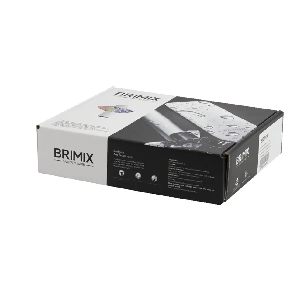 Фото 4 Смеситель для раковины Brimix 86010 однорычажный цвет белый Фото 4 Смеситель для раковины Brimix 86010 однорычажный цвет белый