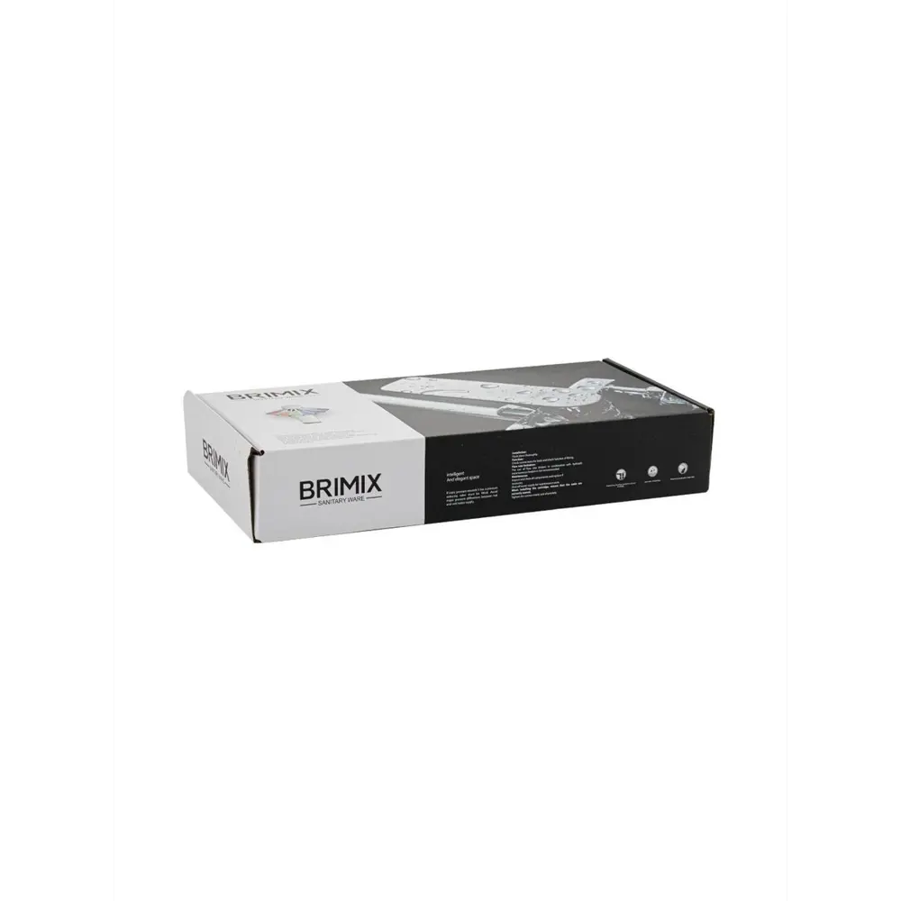Фото 4 Смеситель для раковины Brimix 120 однорычажный цвет хром Фото 4 Смеситель для раковины Brimix 120 однорычажный цвет хром