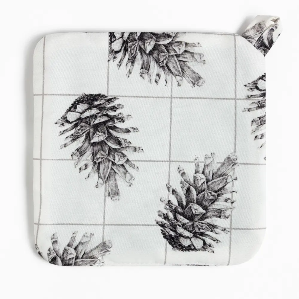 Фото 3 Прихватка Этель Merry Christmas 19x19 см габардин цвет белый Фото 3 Прихватка Этель Merry Christmas 19x19 см габардин цвет белый