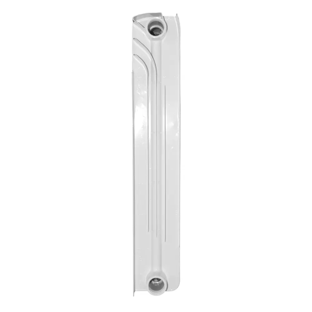 Фото 4 Радиатор Azario Bimetal 500/48 биметалл 6 секций боковое подключение цвет белый