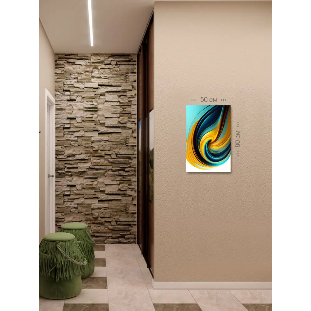 Фото 6 Картина на холсте First class images 101921 80x50 см