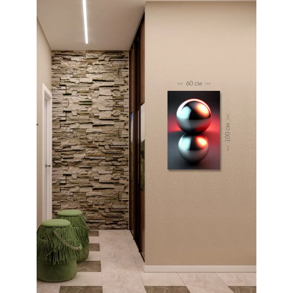 Фото 6 Картина на холсте First class images 101942М 100x60 см