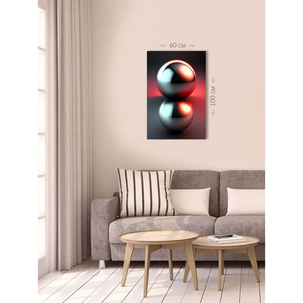 Фото 4 Картина на холсте First class images 101942М 100x60 см