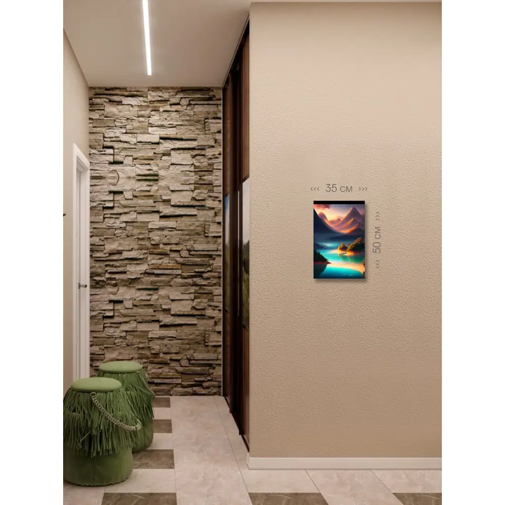 Фото 6 Картина на холсте First class images 101841S 50x35 см