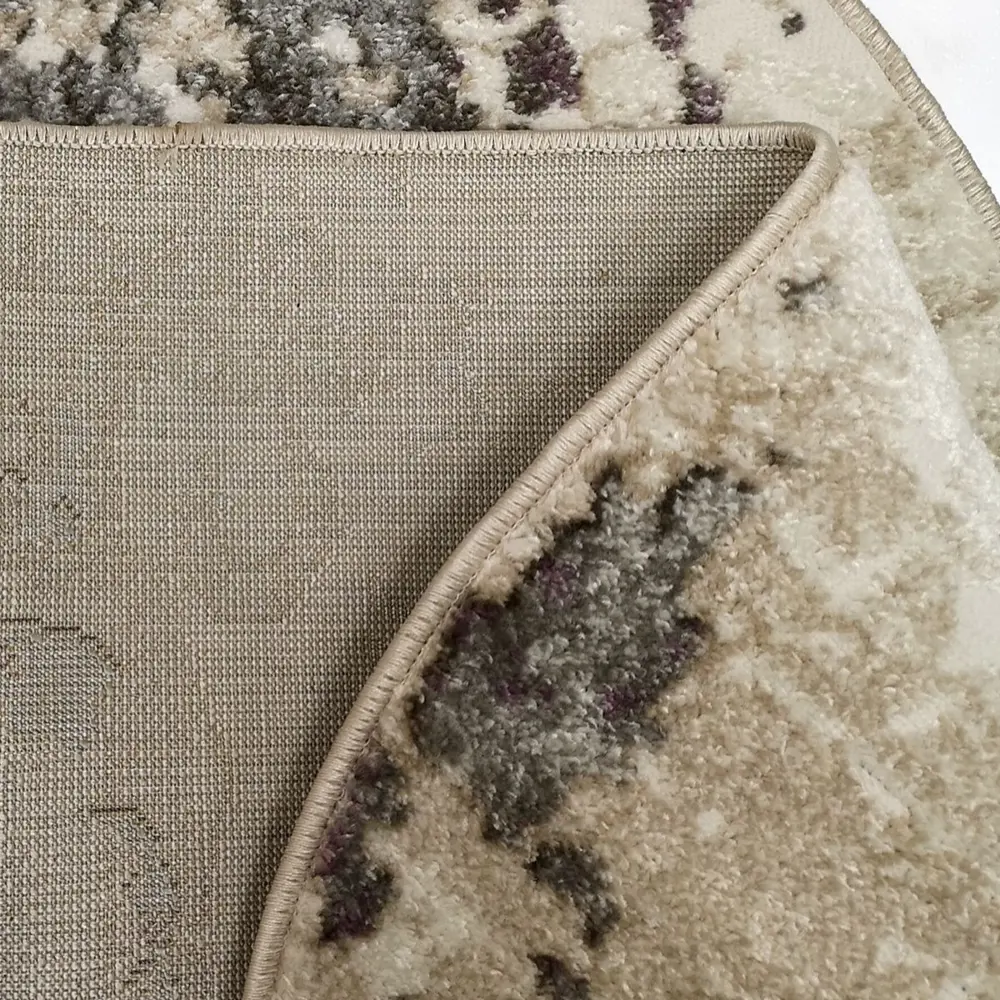 Фото 4 Ковер Фризе Atlas F100 Beige-Violet овал 60x100 см хлопок цвет Бежевый Фото 4 Ковер Фризе Atlas F100 Beige-Violet овал 60x100 см хлопок цвет Бежевый