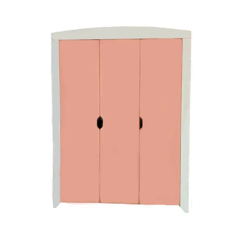 Фото Шкаф распашной Raus 140x221x51.8 см ЛДСП цвет дуб крафт белый/роза софт