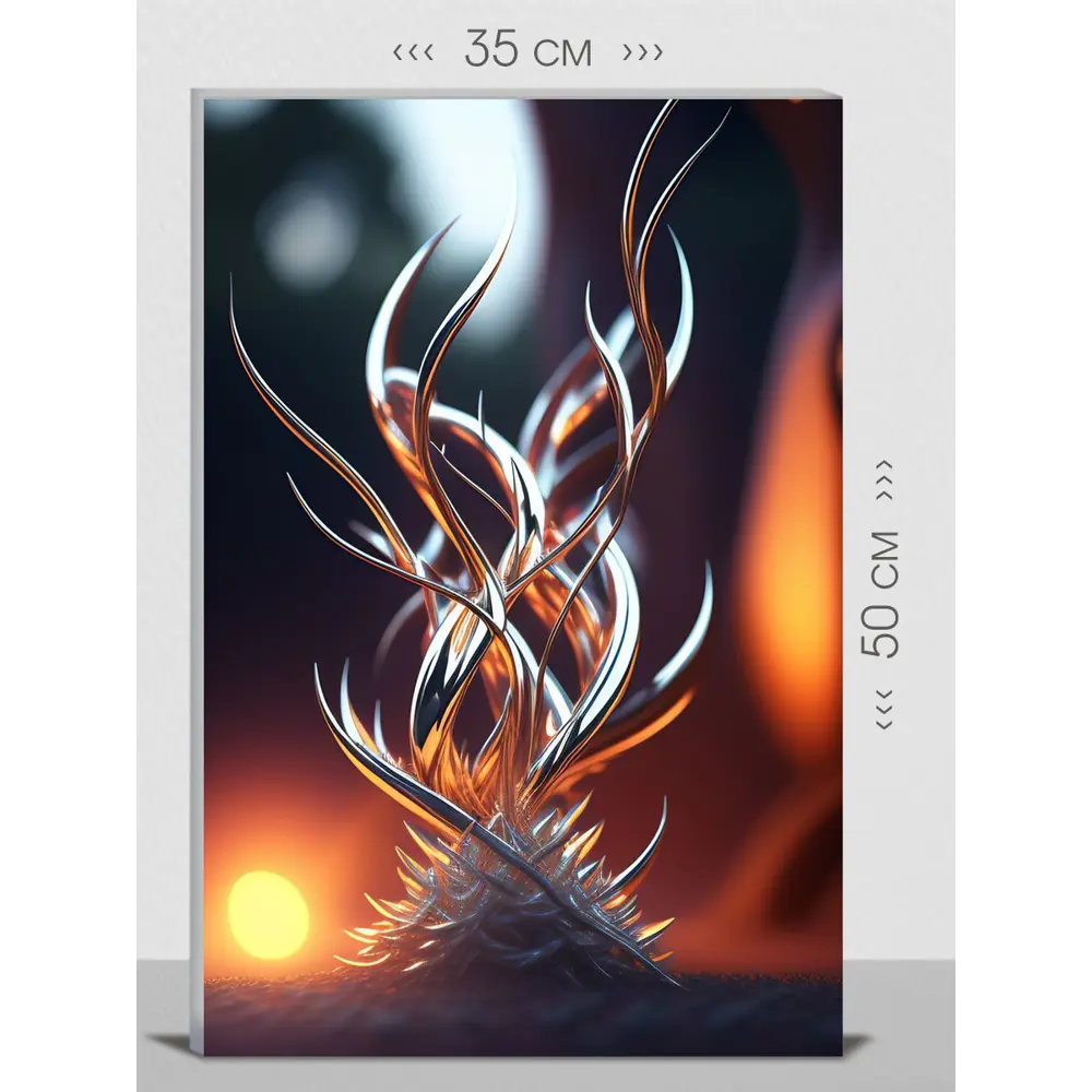 Фото Картина на холсте First class images "Абстрактный калейдоскоп" 35x50 см