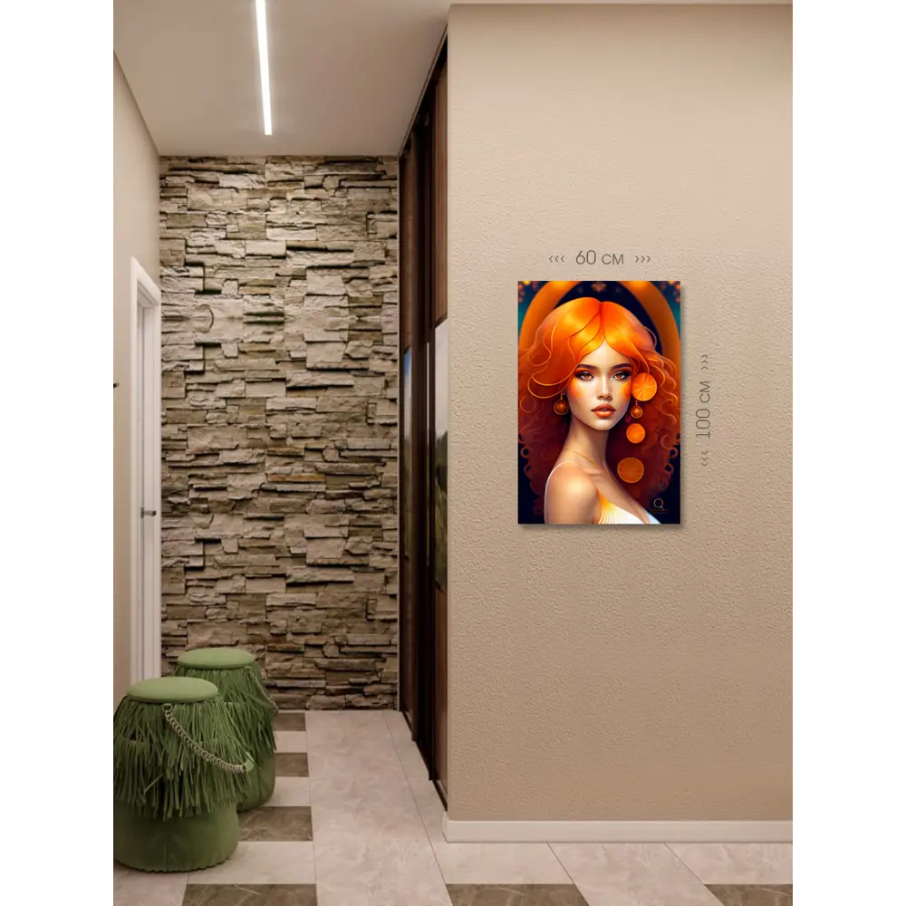 Фото 6 Картина на холсте First class images 102054М 100x60 см