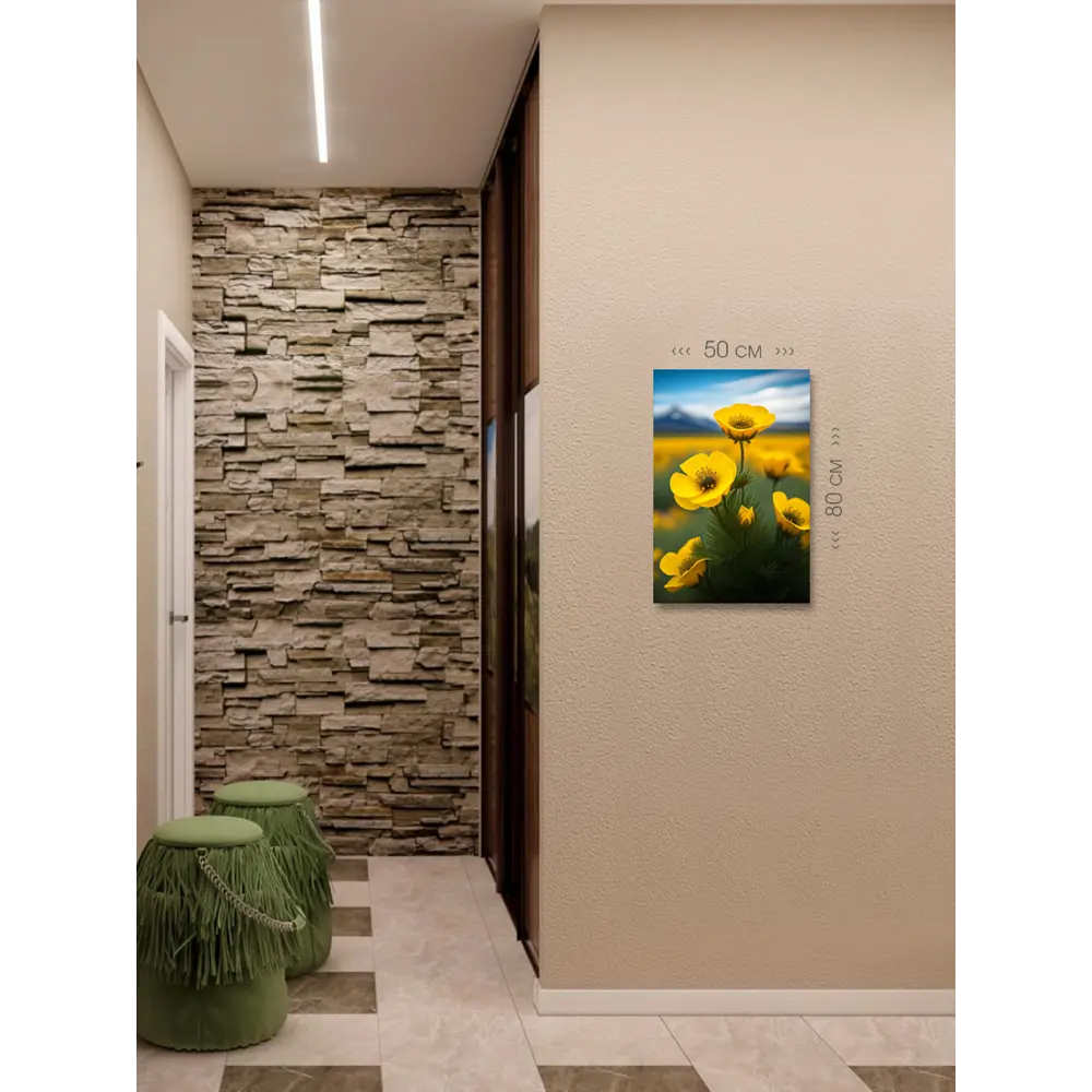 Фото 5 Картина на холсте First class images 102057 80x50 см