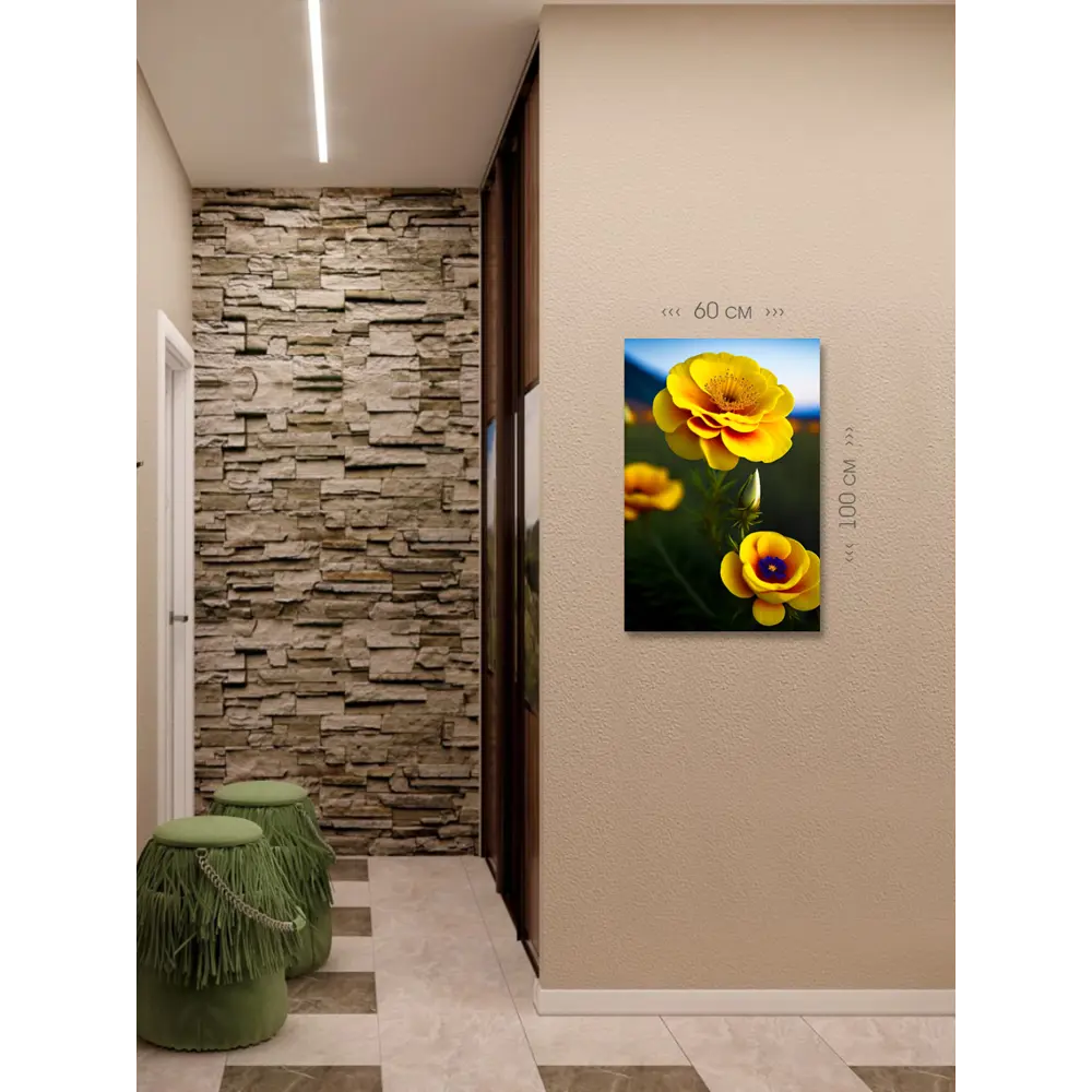 Фото 4 Картина на холсте First class images 102056М 100x60 см