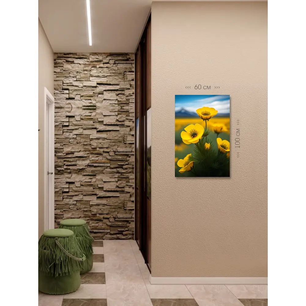 Фото 6 Картина на холсте First class images 102057М 100x60 см