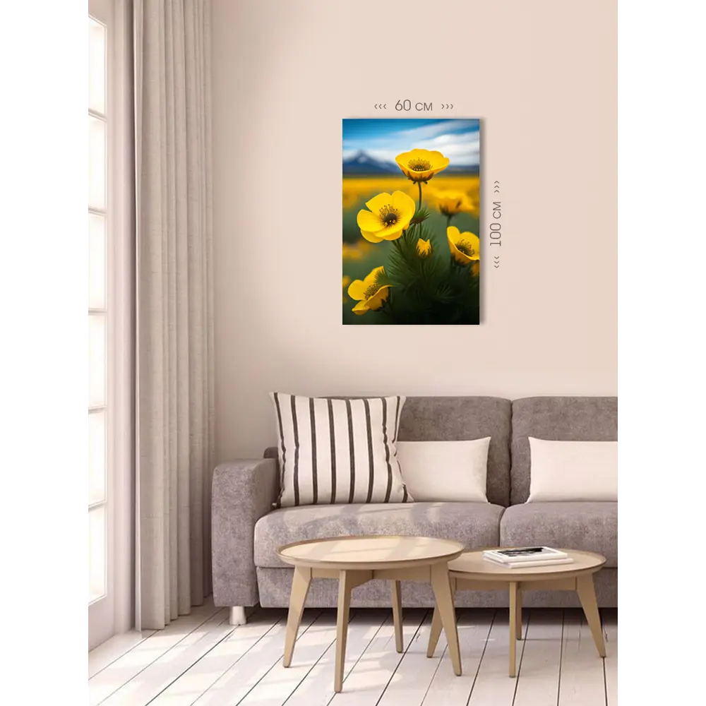 Фото 4 Картина на холсте First class images 102057М 100x60 см